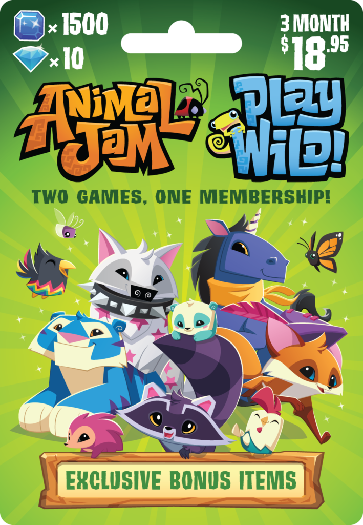 Animal Jam Gift Card